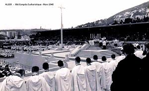 ALGER - XIIE CONGRES EUCHARISTIQUE - MARS 1940